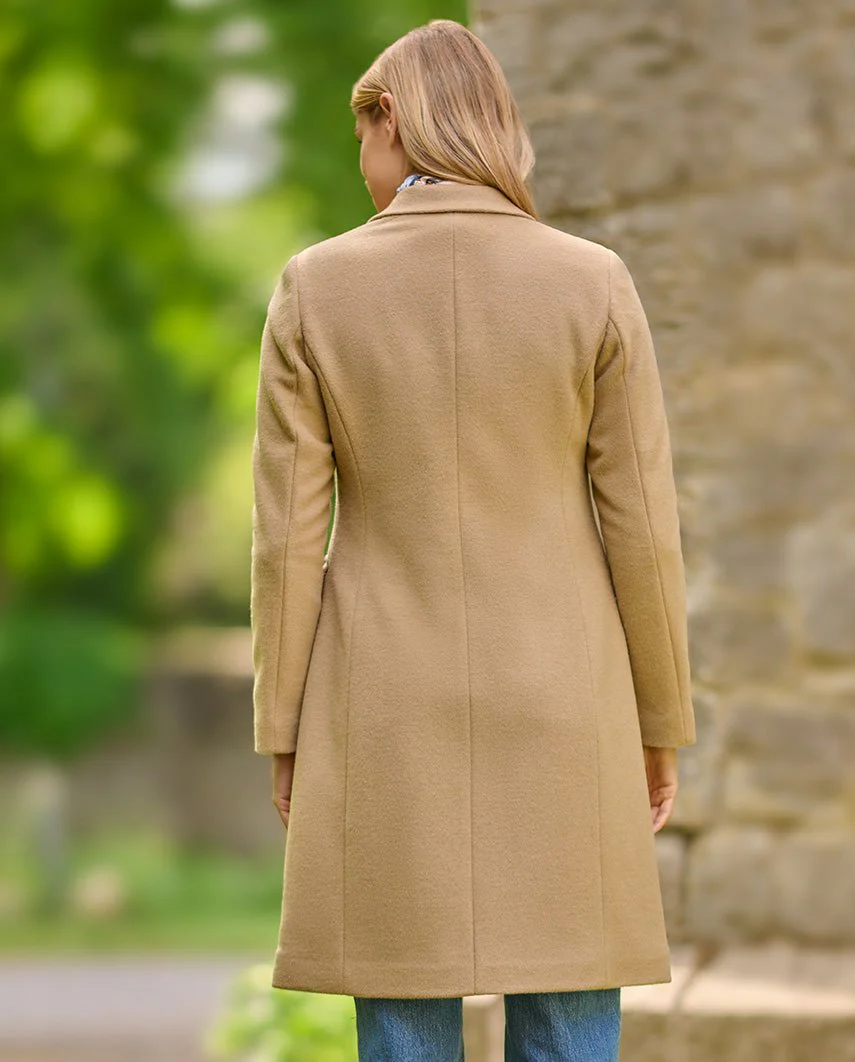 Damenmantel ''Emilia'' aus Woll-Kaschmirqualität in desert camel - Image 2