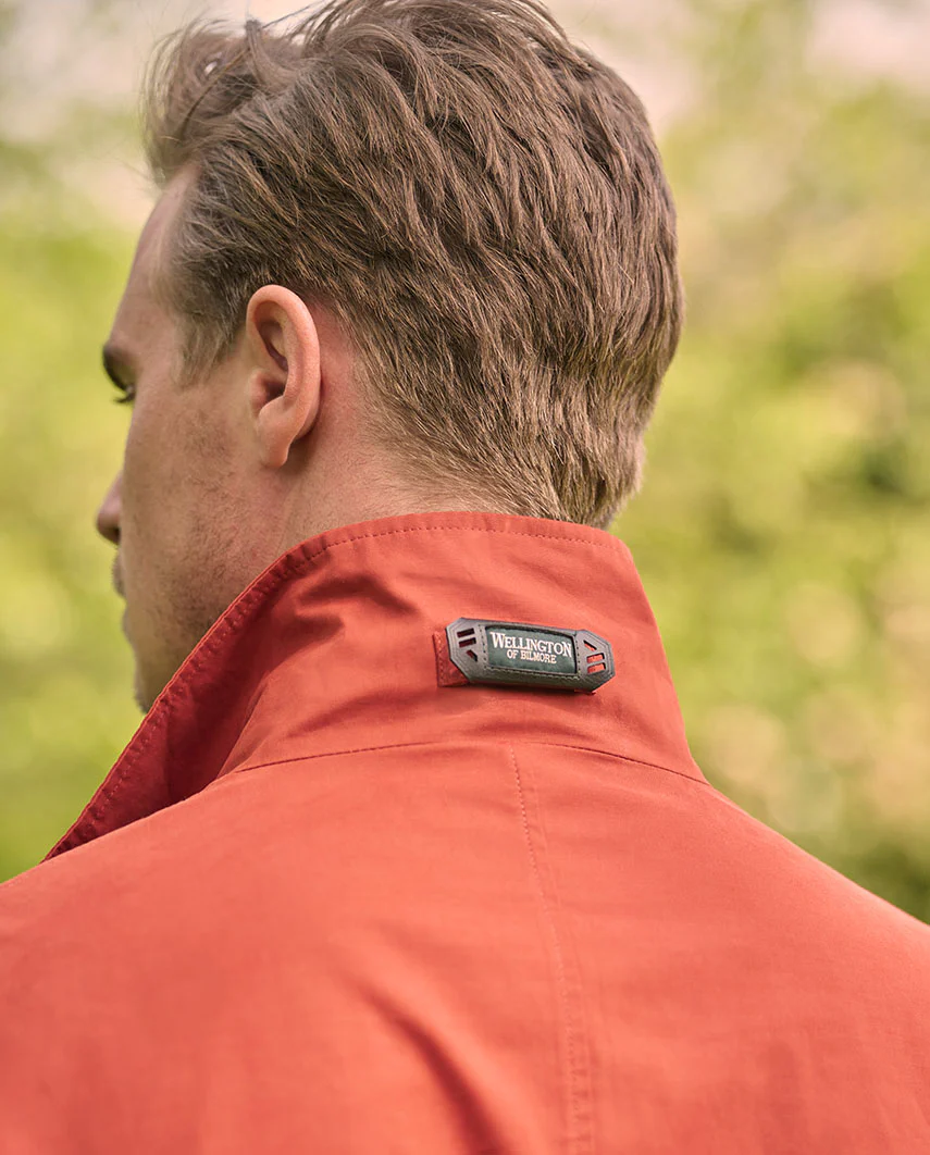 Fieldjacket für Herren ”Standford” in burnt orange - Image 4