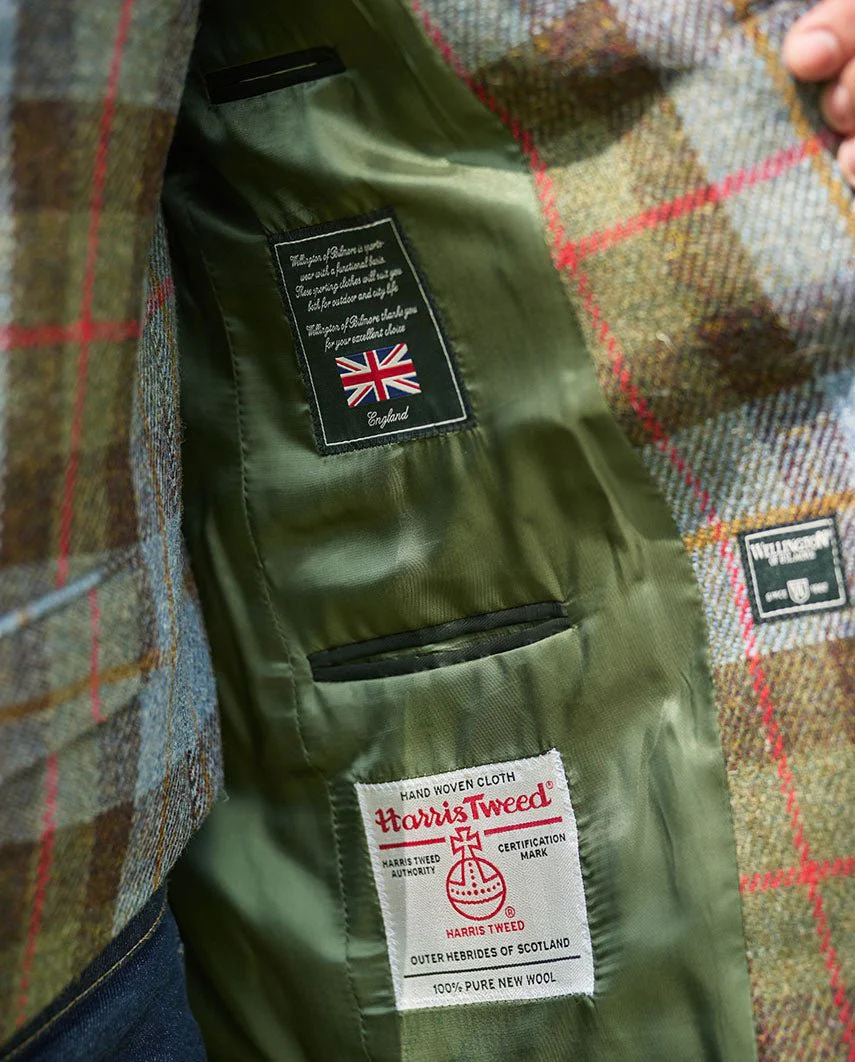 Harris Tweed Sakko ''London'' im Highland Check - Image 4
