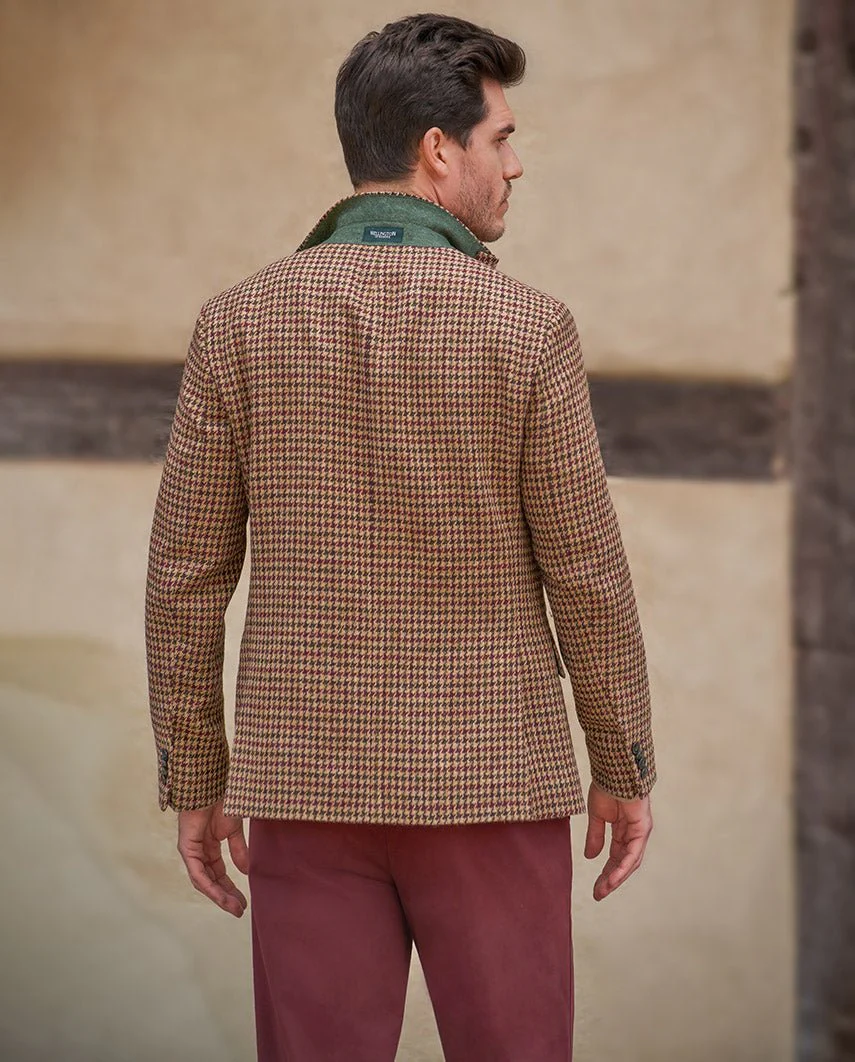 Harris Tweed Sakko ''London'' in country houndstooth - Image 2