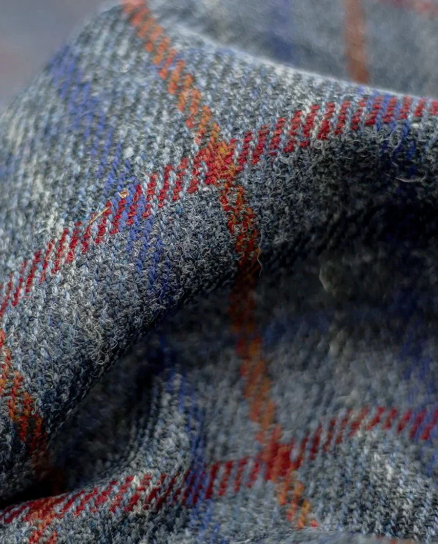Harris Tweed Sakko ''London'' in royal check - Image 4