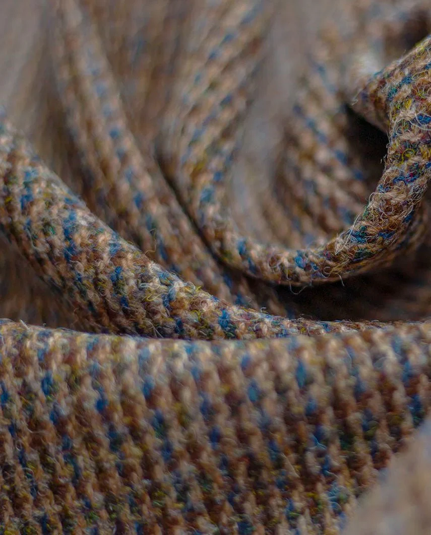 Harris Tweed Weste ''Wales'' in buntem Hahnentritt - Image 4