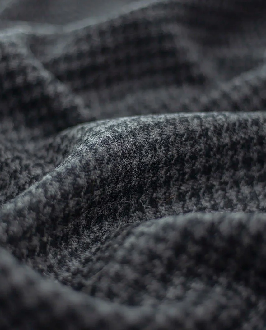 Herren Blazermantel ''Billy'' aus Harris Tweed in black Houndstooth - Image 3