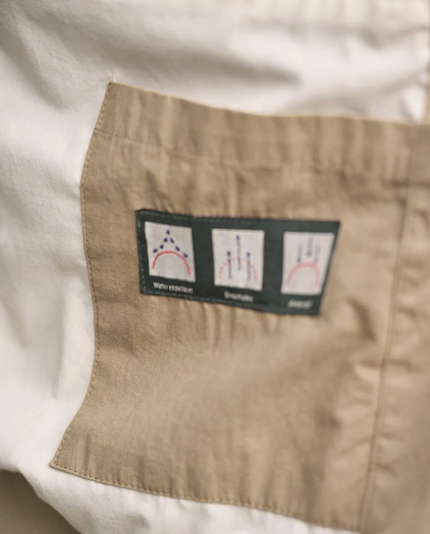 Herren Blouson ''English Lumber'' mit samtigen Griff in sand - Image 4