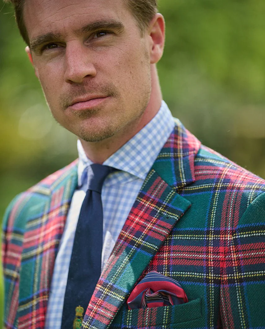 Herren Sakko "London" in Royal Stewart - Image 3