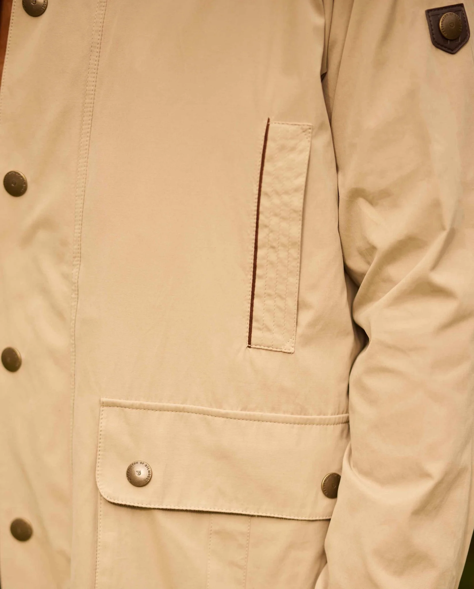Herren Countryjacke ''Glenfield II'' in beige - Image 3